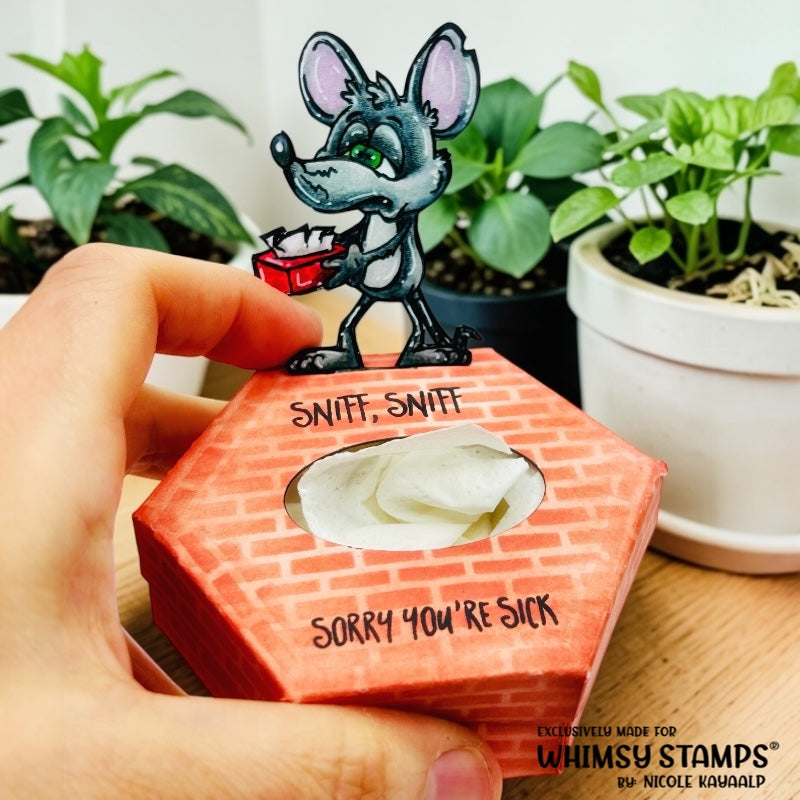 Hexagon Treat Box Die - Whimsy Stamps