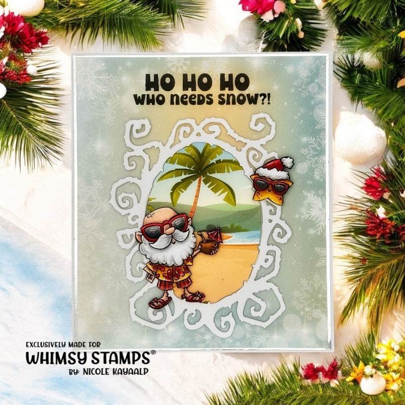 Tropical Christmas Clear Stamps