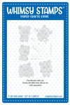 **NEW Panda Get Well - NoFuss Masks - Whimsy Stamps