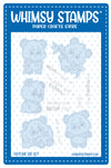 **NEW Panda Get Well Outlines Die Set - Whimsy Stamps