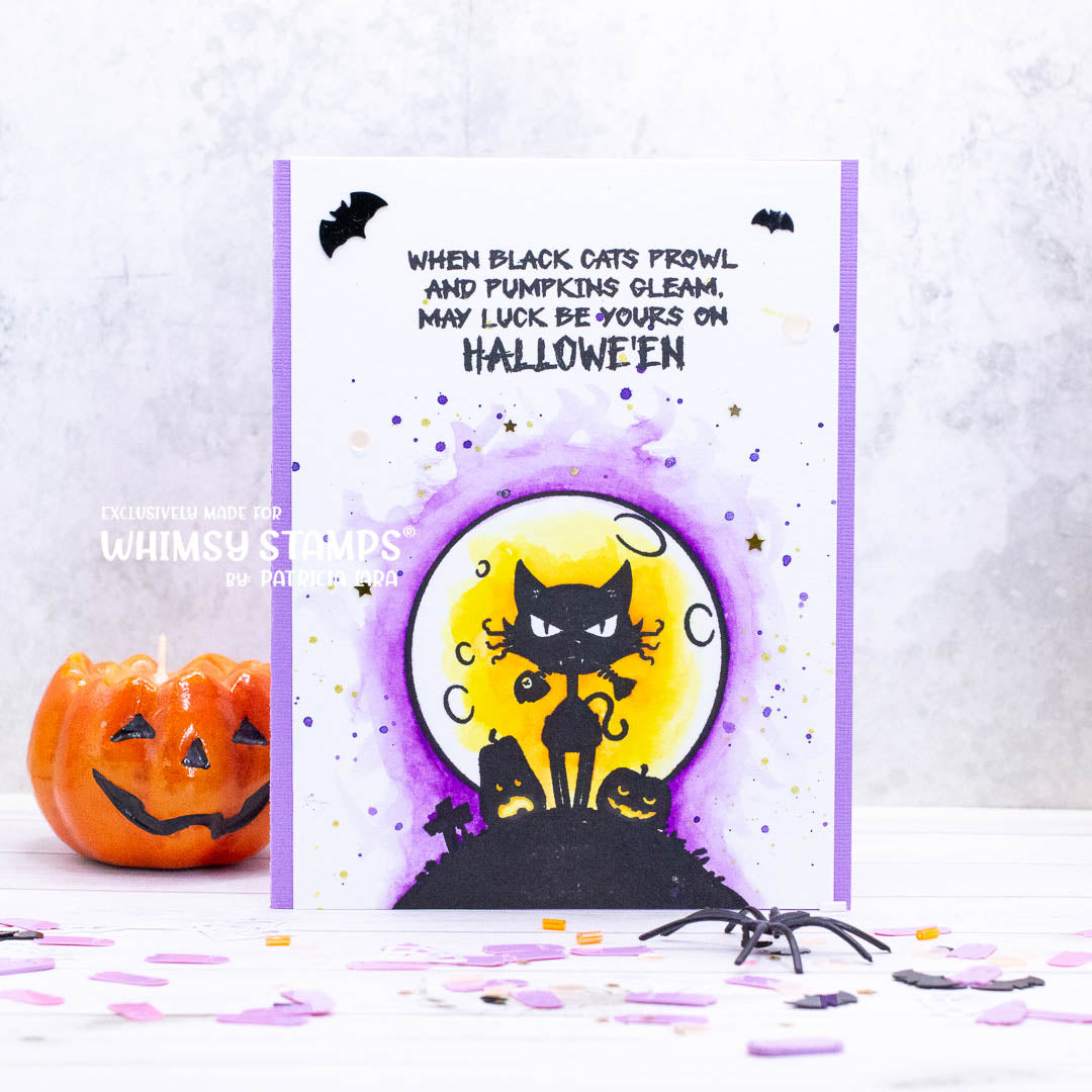 Hiss Off Clear Stamps - Whimsy Stamps