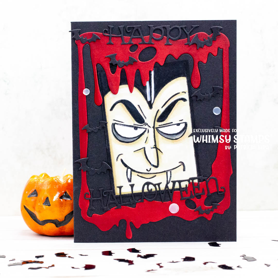 Drippy Frame Die - Whimsy Stamps