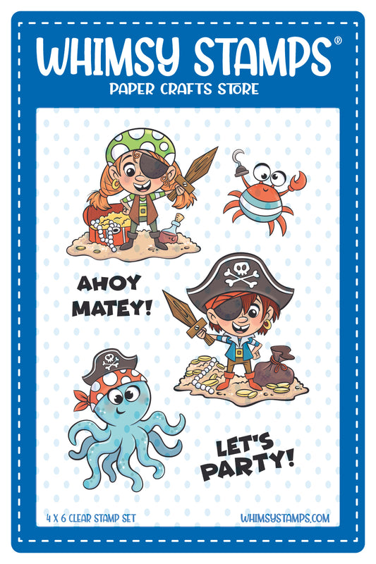 Pirate Party Clear Stamps