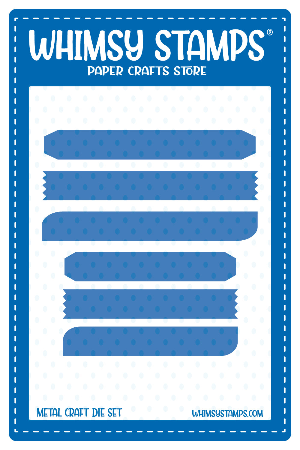 *NEW Quick Strips 4 Die Set - Whimsy Stamps