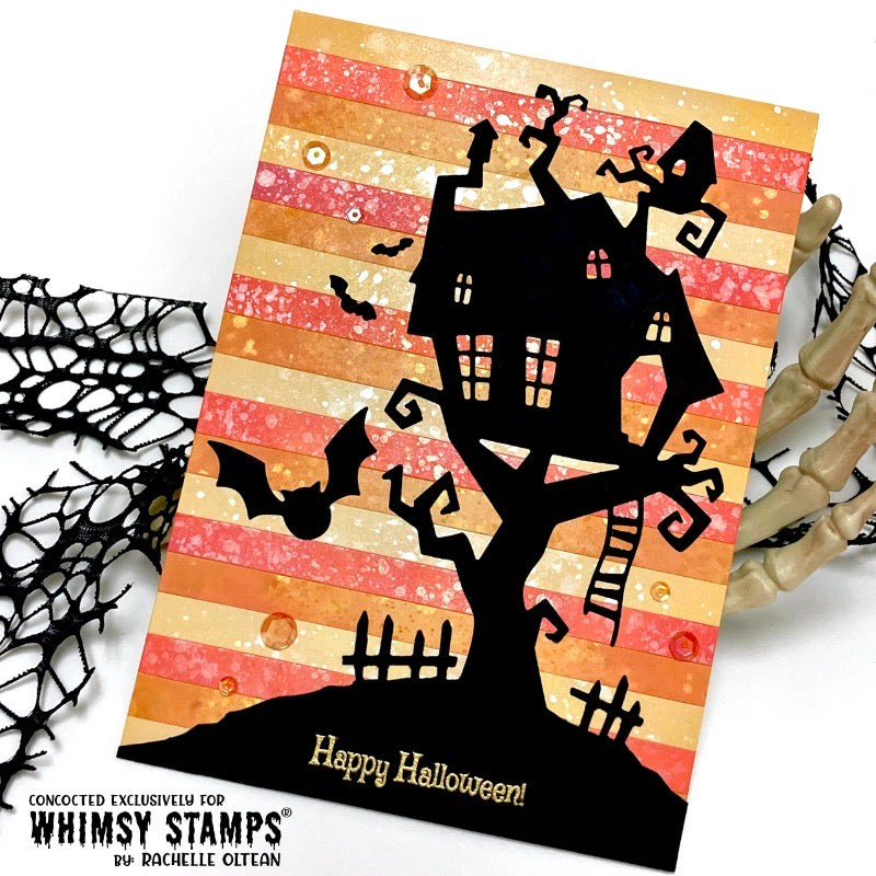 Mini Slim Tree House Die Set - Whimsy Stamps