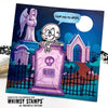 6x6 Paper Pack - Haunted Graveyards - Whimsy Stamps