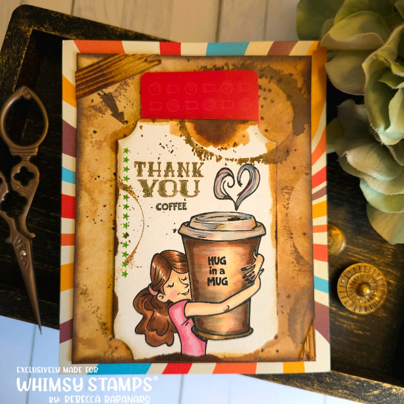 Ticket to Celebrate Clear Stamps - Whimsy Stamps