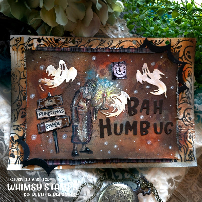 Bah Humbug! Word and Shadow Die Set