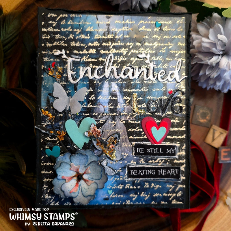Enchanted Word Die Set - Whimsy Stamps