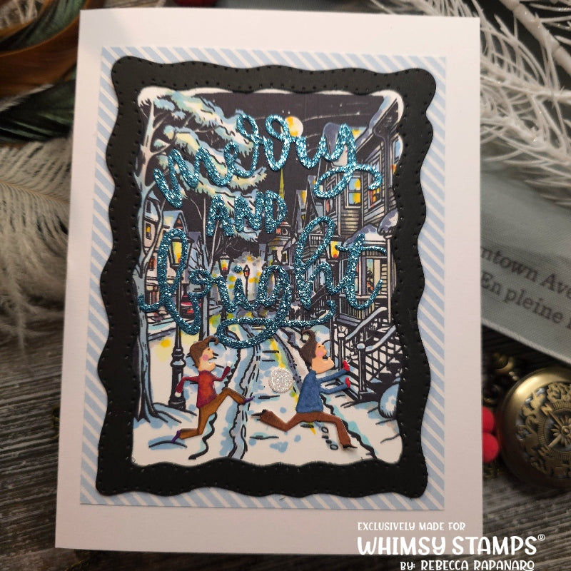 Dickens Backgrounds Clear Stamps