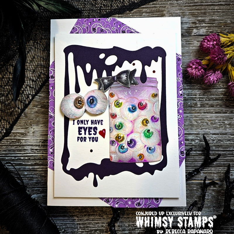 Drippy Frame Die - Whimsy Stamps