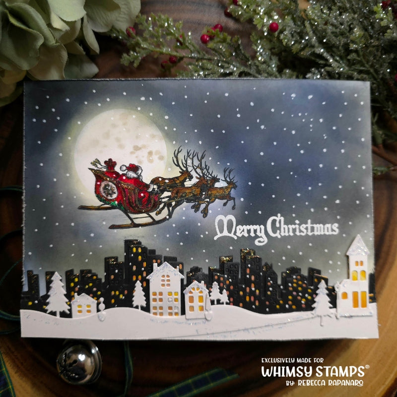 Vintage Christmas Clear Stamps