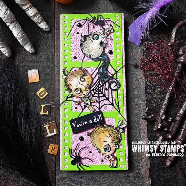 Dead Dolly Clear Stamps - Whimsy Stamps