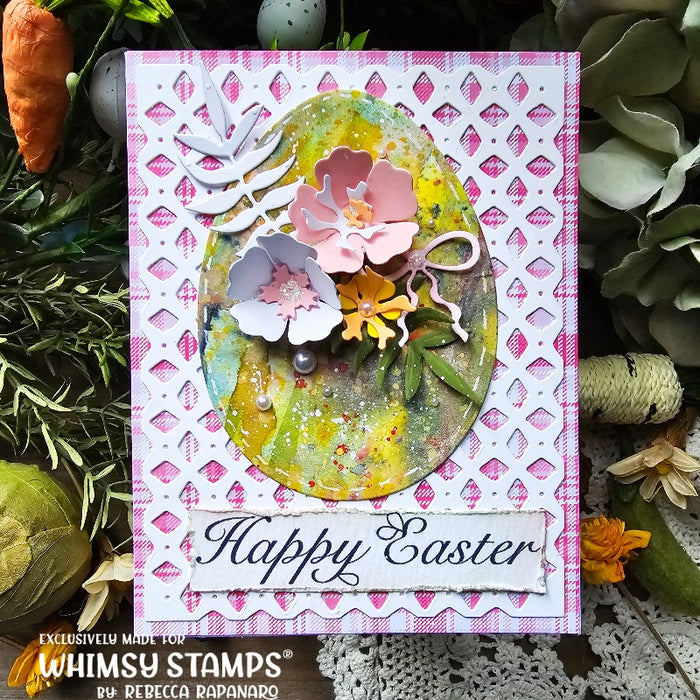 Hibiscus Flower DIe Set - Whimsy Stamps