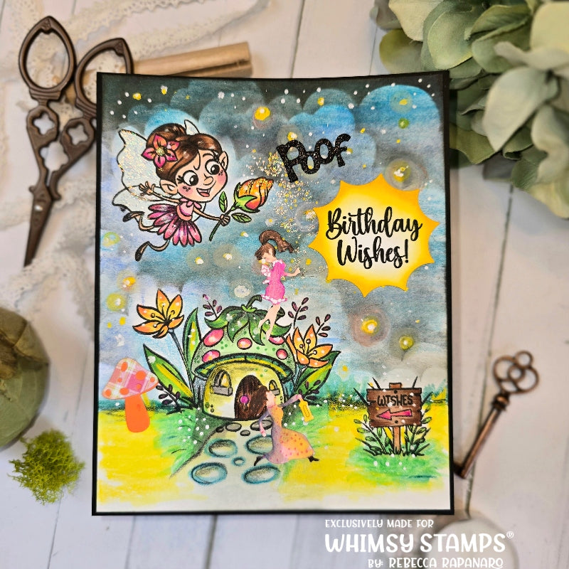 Fairy Land Clear Stamps - Whimsy Stamps