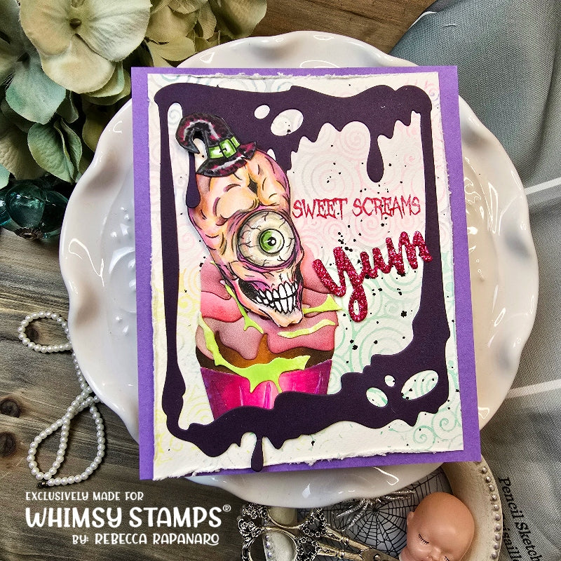 Eye Scream Clear Stamps - Whimsy Stamps