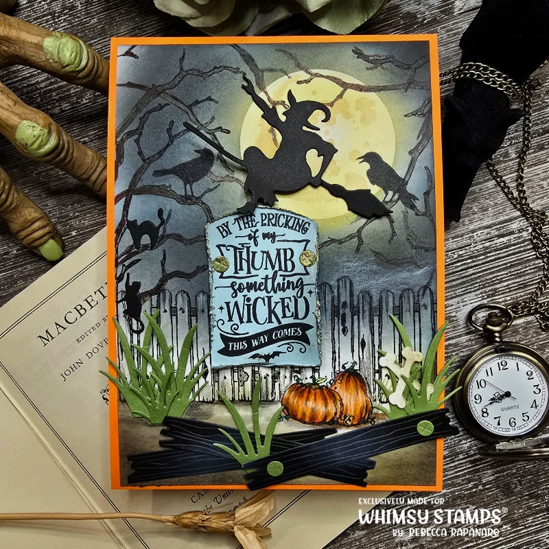 Wicked Whispers Die Set - Whimsy Stamps