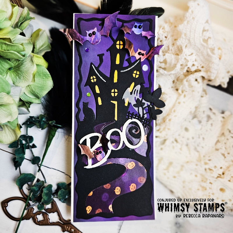 *NEW Batty Die Set - Whimsy Stamps