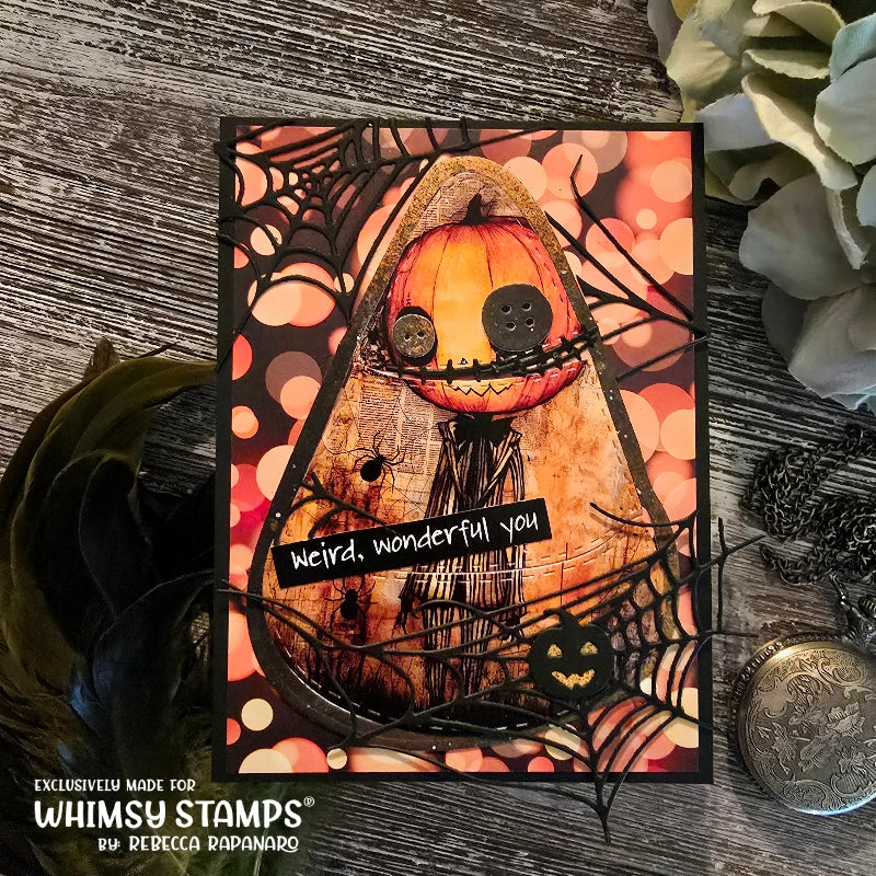 Primitive Candy Corn Die Set - Whimsy Stamps