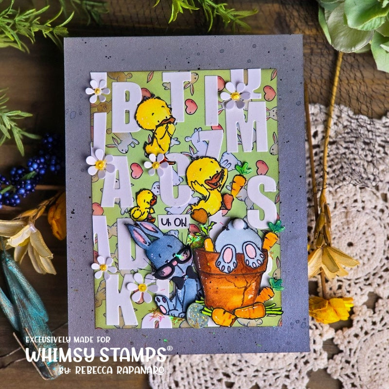 Whoopsie Clear Stamps - Whimsy Stamps