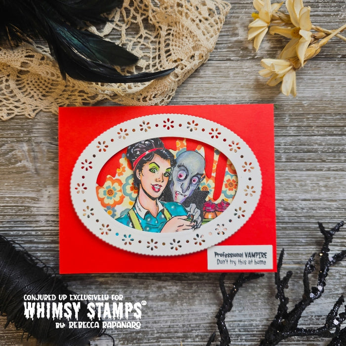 6x6 Paper Pack - Retro Vibes - Whimsy Stamps