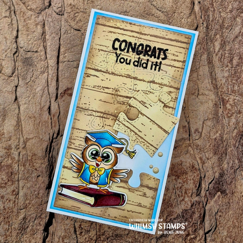 Owl Ways Reach for the Stars Clear Stamps