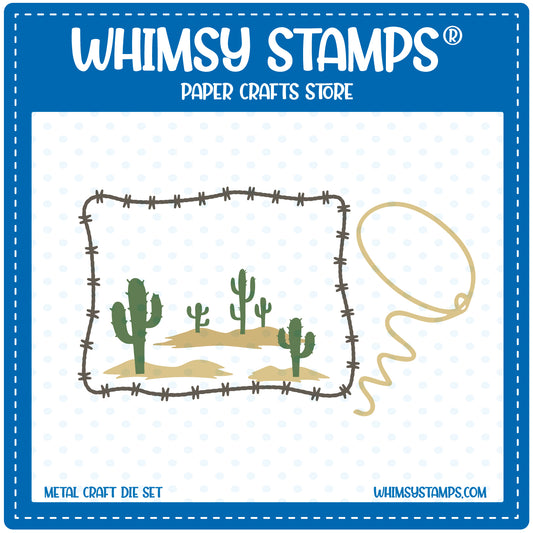 Rope and Barbs Die Set - Whimsy Stamps