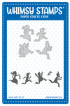 **NEW Running Scared Die Set - Whimsy Stamps