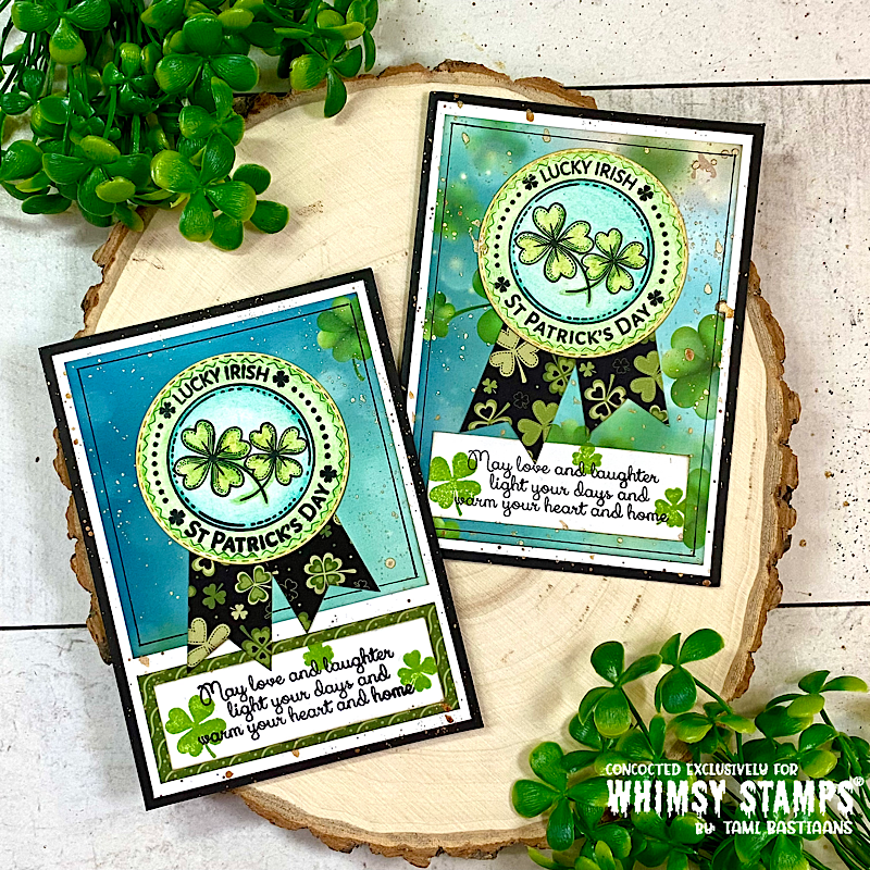 Slimline Paper Pack - St. Patrick's Day - Whimsy Stamps