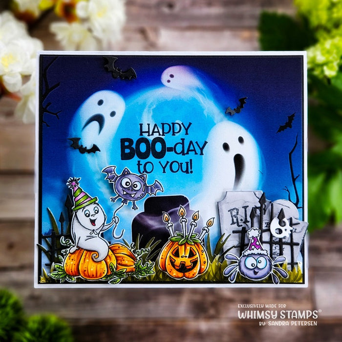 Boo Day Clear Stamps - Whimsy Stamps