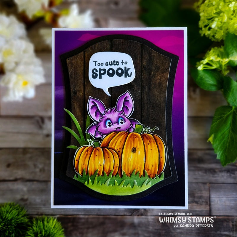 Cutie Batootie Clear Stamps - Whimsy Stamps