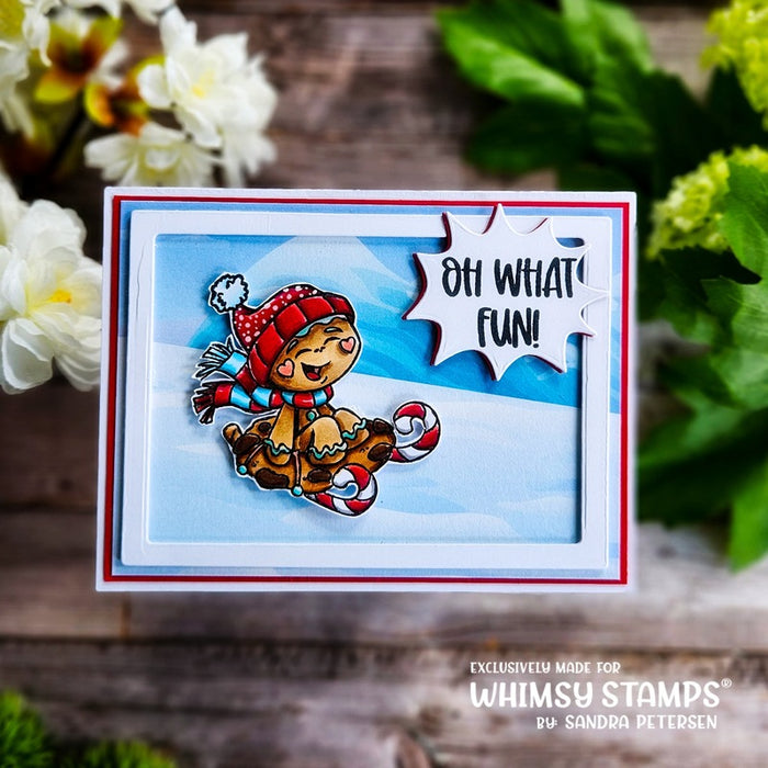 Gingerbread Fun Clear Stamps - Whimsy Stamps