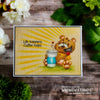 Give a Sip Clear Stamps - Whimsy Stamps