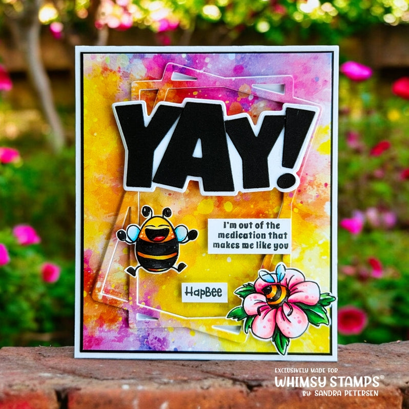 Connected Rectangle Frame Die– Whimsy Stamps