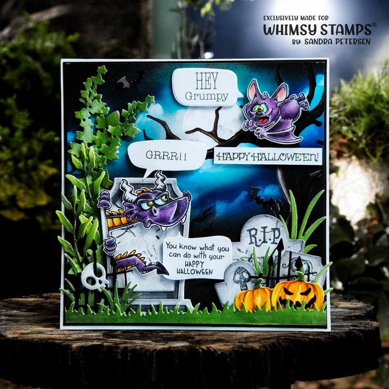 **NEW Grumpy Dragons Clear Stamps