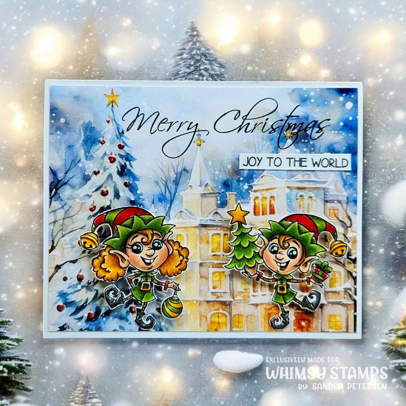 Sentiment Assortment - Merry Christmas Clear Stamps