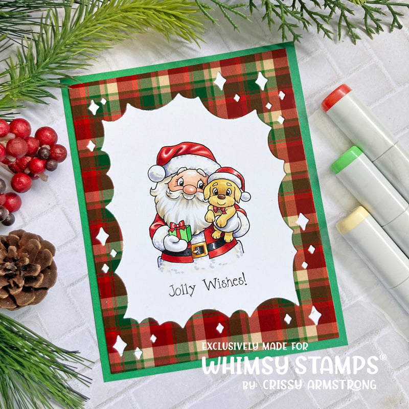 *NEW Jolly Puppy Kisses Clear Stamps - Whimsy Stamps