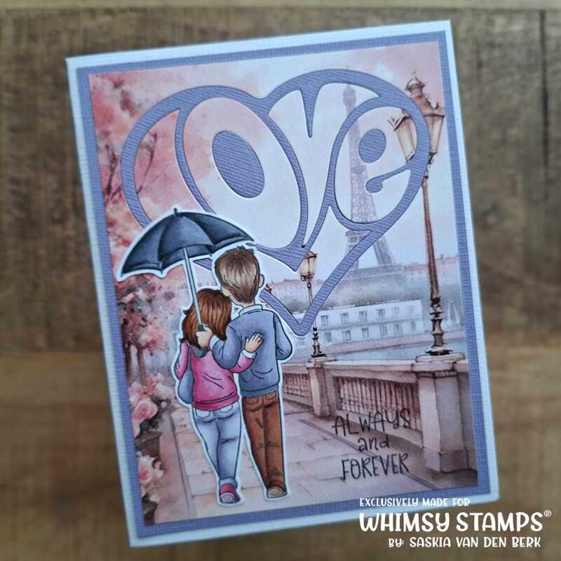 Love Heart Die - Whimsy Stamps
