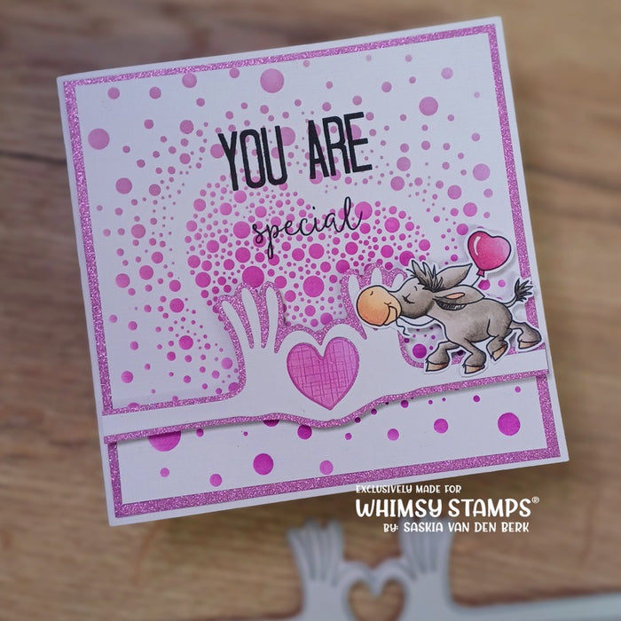 Donkey Love Clear Stamps - Whimsy Stamps