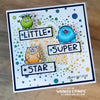 Speckled Star Stencil - Whimsy Stamps