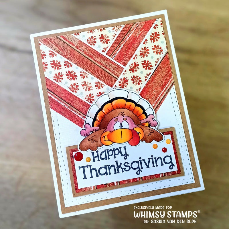 Turkey Day - Digital Stamp - Whimsy Stamps