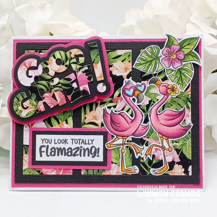 Flamingo Summer Clear Stamps