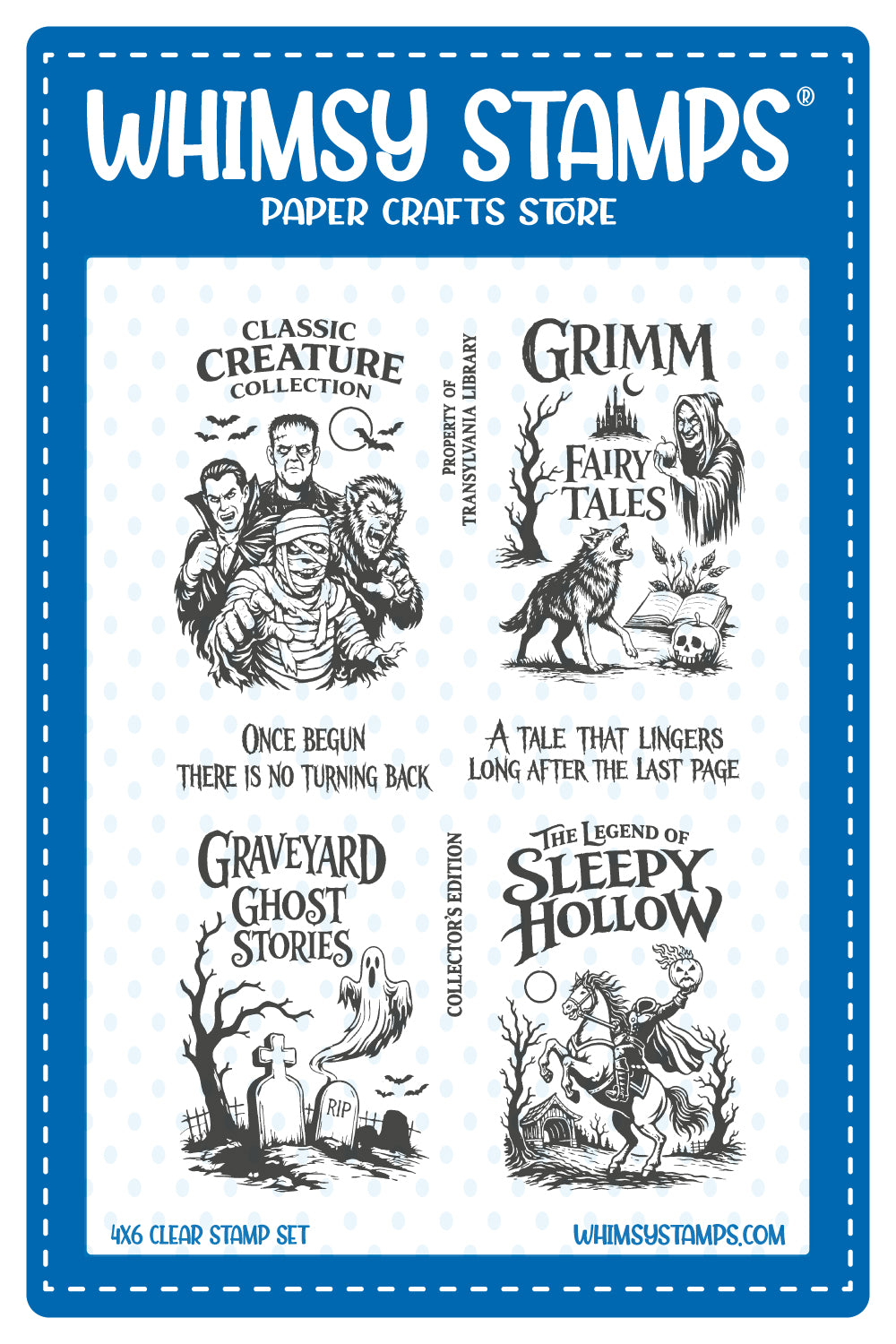 Scary Stories Clear Stamps
