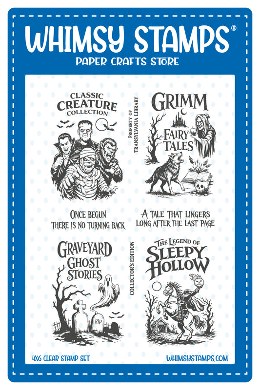 Scary Stories Clear Stamps