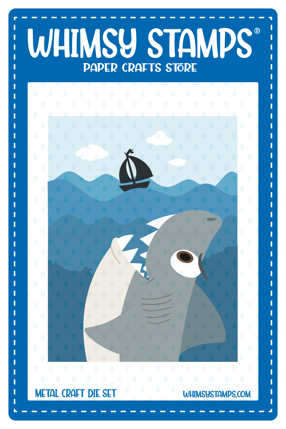 Shark Snacks Die Set - Whimsy Stamps