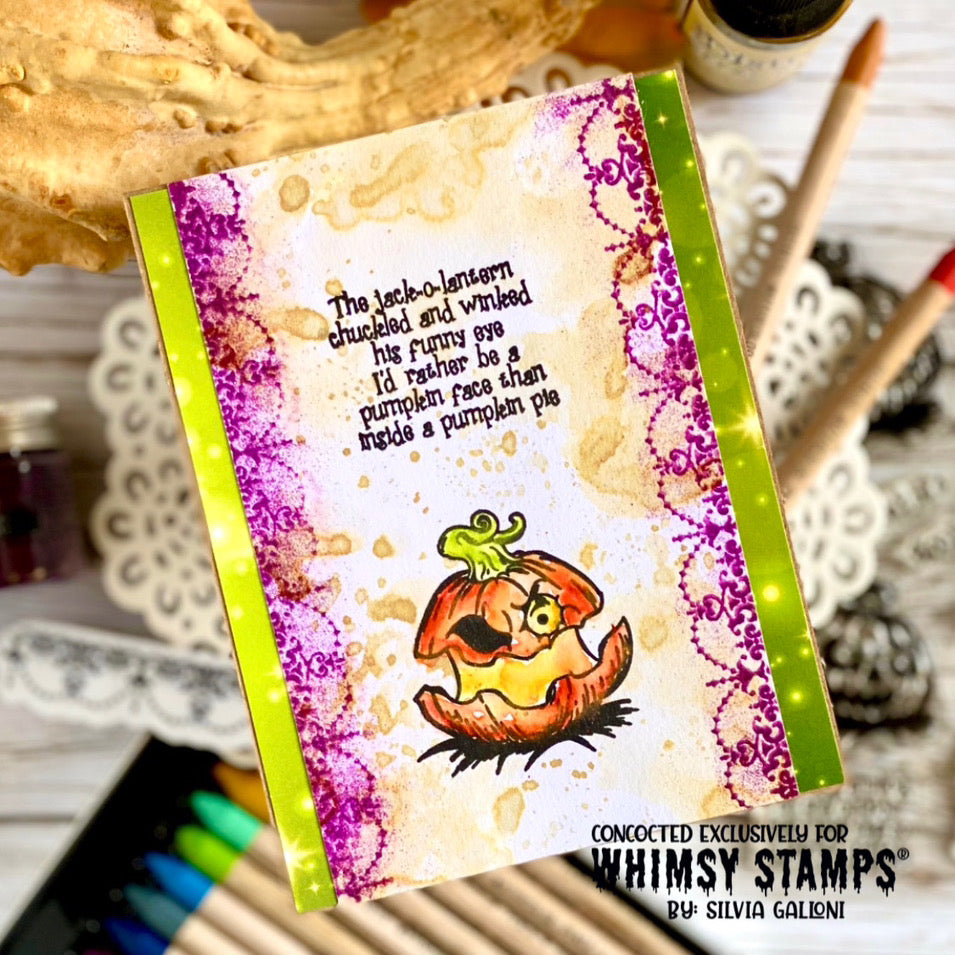 Grumpin Punkins Clear Stamps