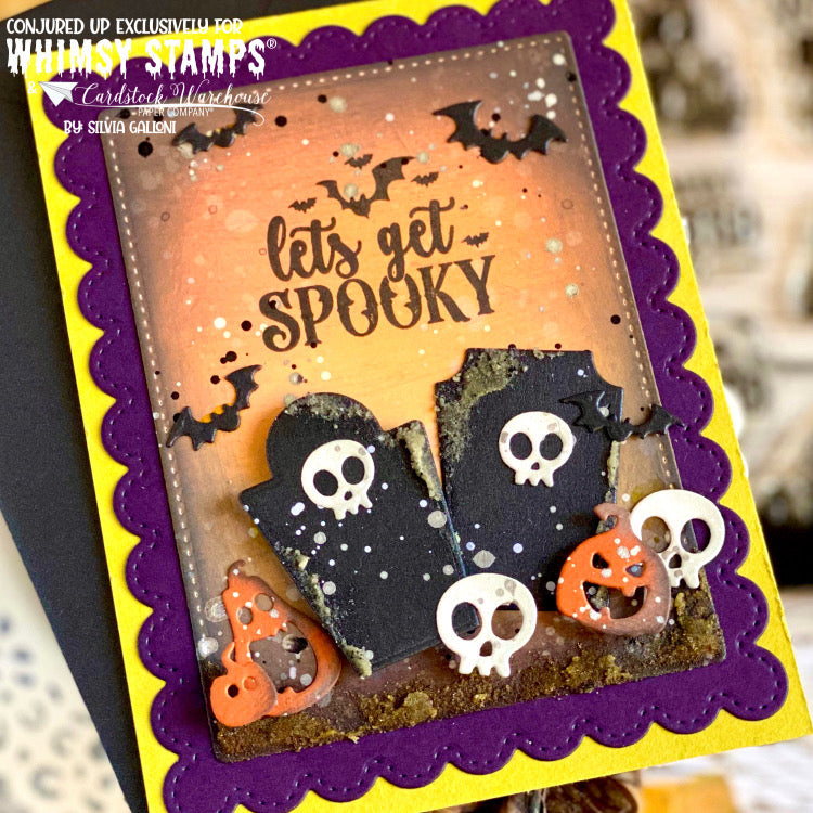 Home Sweet Haunted Home Clear Stamps - Whimsy Stamps