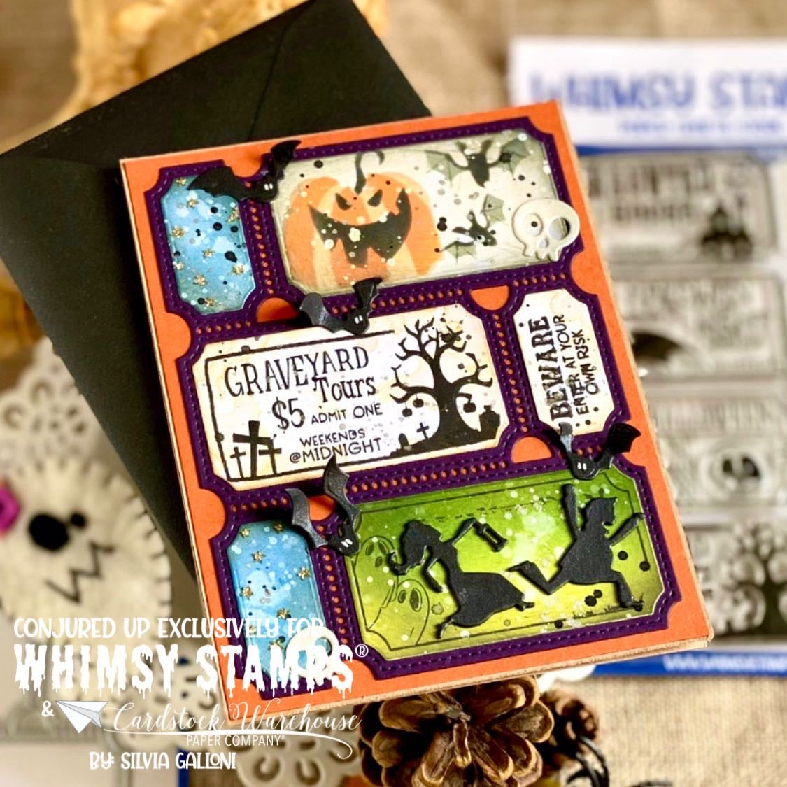 Terrific Tickets Window Die - Whimsy Stamps