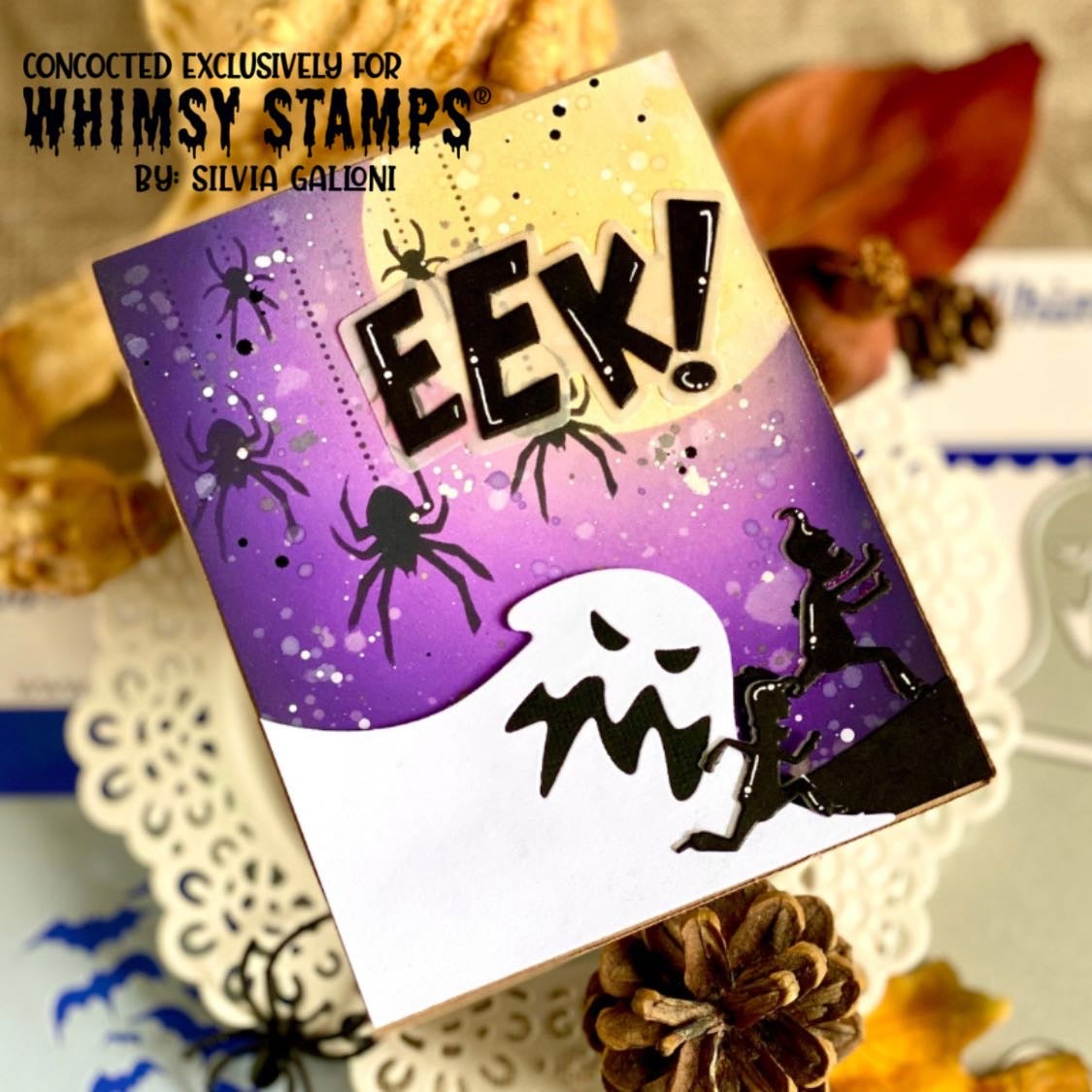 Halloween Creatures Stencil
