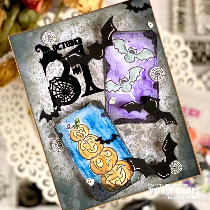 October 31st Clear Stamps - Whimsy Stamps